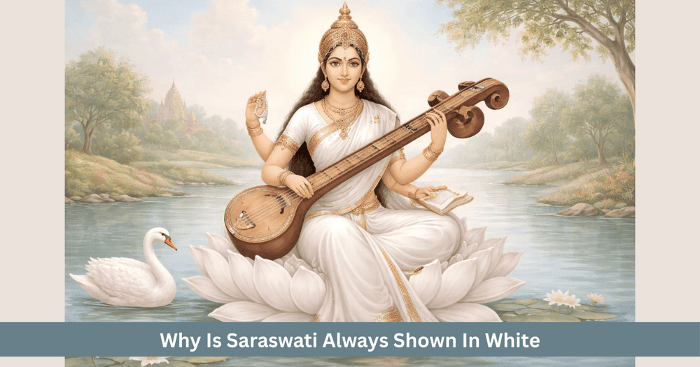 What Saraswati’s White Color Really Means
