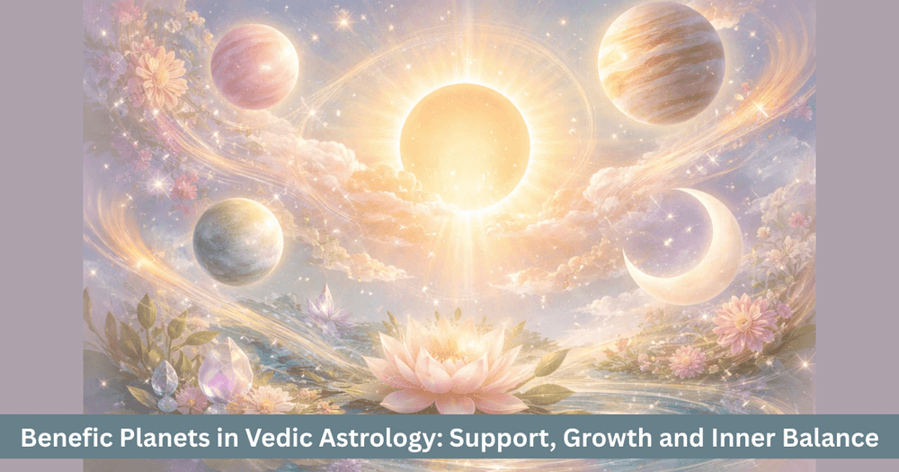 Benefic Planets: Growth and Balance in Vedic Astrology