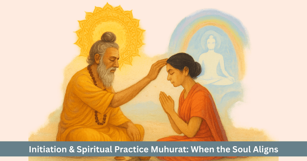 Spiritual Initiation Muhurat: Cosmic Alignment and Timing for Liberation