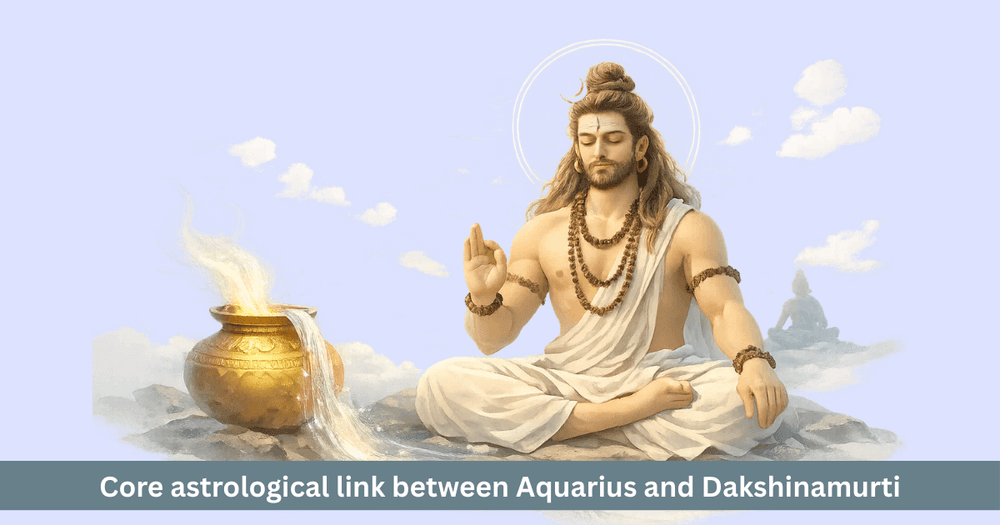 Aquarius and Dakshinamurti: Saturn, Silent Guru and Higher Knowledge