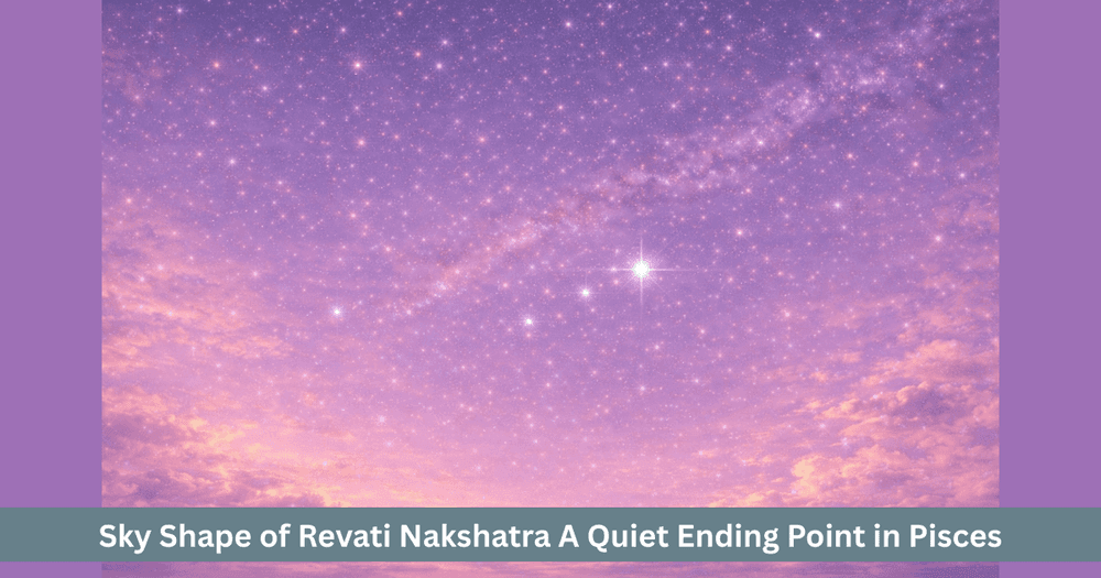 Revati Nakshatra: Quiet Celestial Ending in Pisces