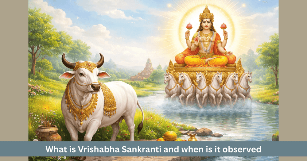 Vrishabha Sankranti: Sun’s Entry into Taurus
