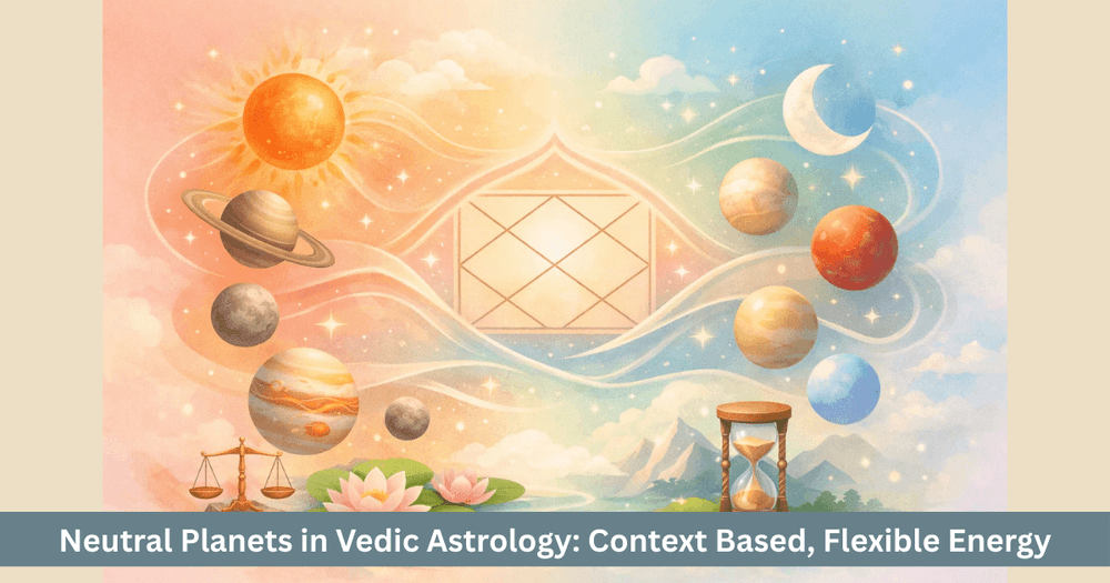 Neutral Planets: Flexible Energy in Vedic Astrology