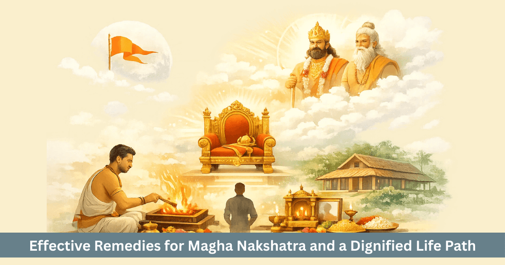 Magha Nakshatra: Remedies, Worship, and Respect
