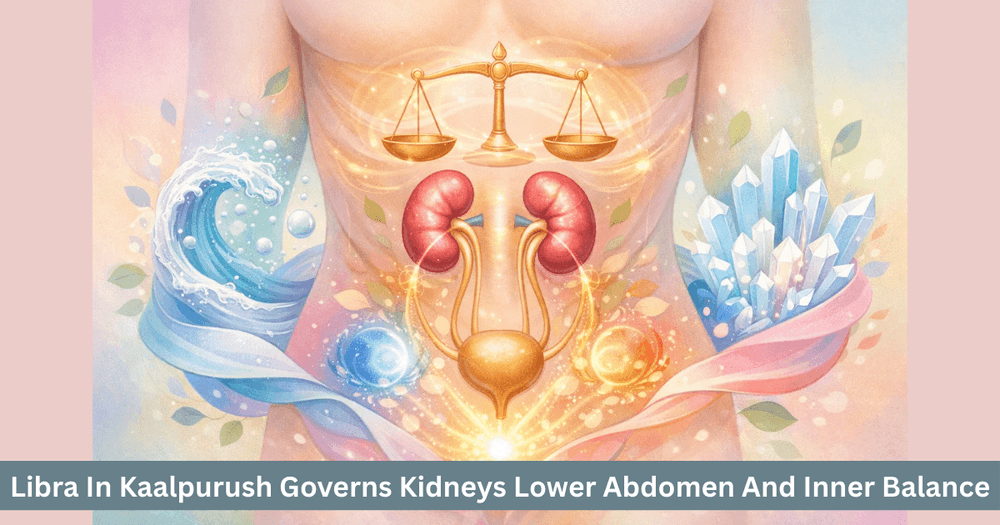 Libra in Kaalpurush – Kidneys, Lower Abdomen, and Balance