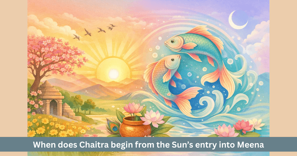 Vedic Link Between Meena Rashi and Chaitra Month