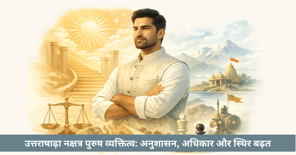 उत्तराषाढ़ पुरुष: अनुशासित और भरोसेमंद