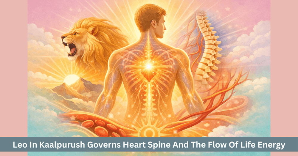 Leo in Kaalpurush – Heart, Spine, and Life Energy