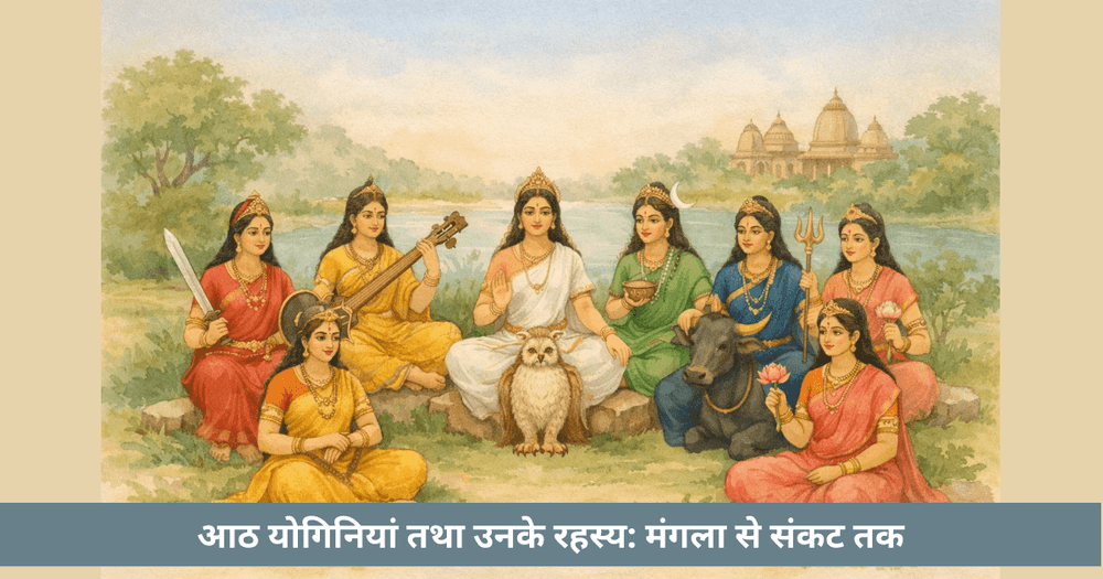 आठ योगिनियां तथा उनके रहस्य: मंगला से संकट तक