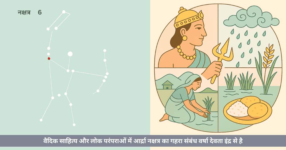 आर्द्रा और इंद्र - वर्षा, कृषि और जीवन चक्र का रहस्य