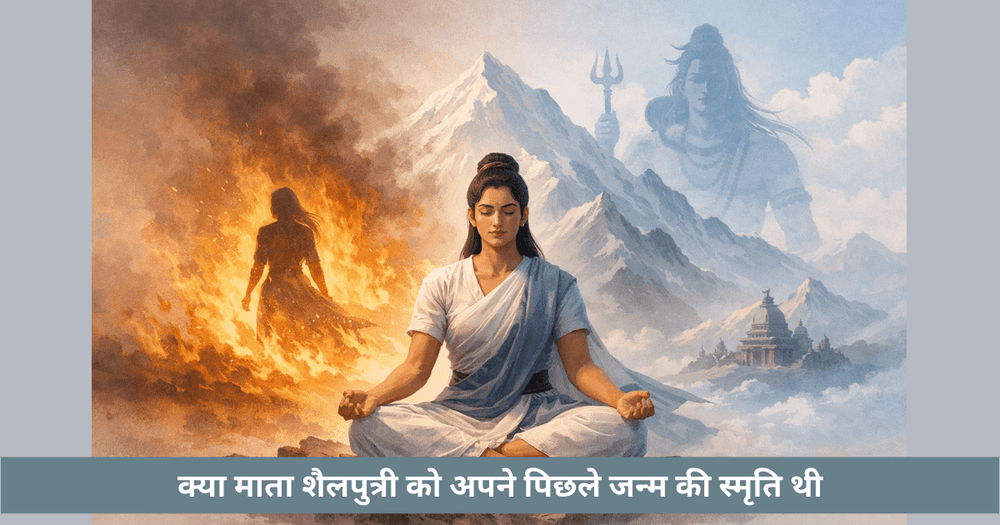 माँ शैलपुत्री और उनके पिछले जन्म की स्मृति