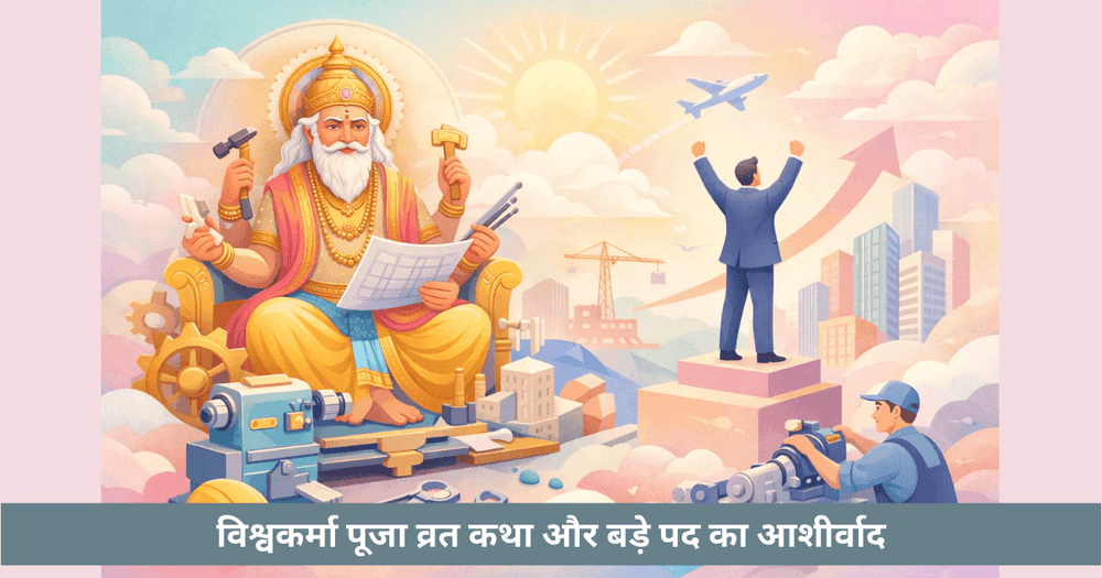 विश्वकर्मा पूजा व्रत कथा और सफलता का आशीर्वाद