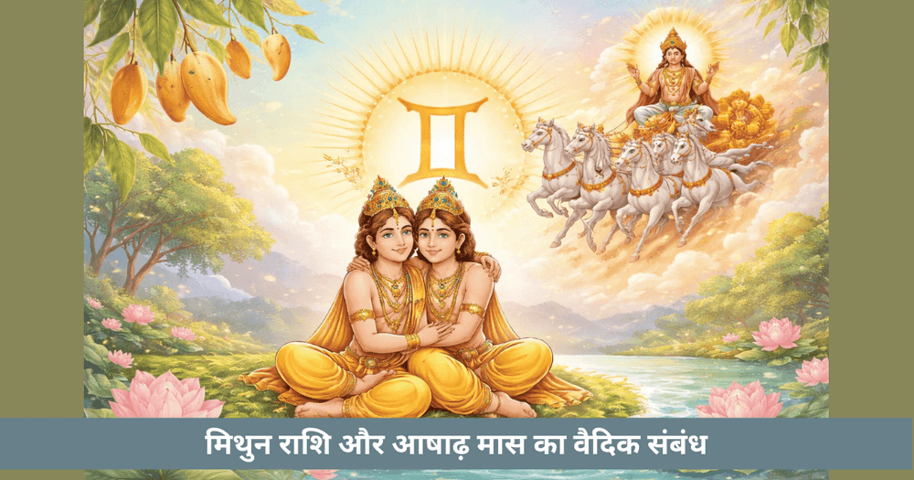 मिथुन राशि और आषाढ़ का वैदिक संबंध