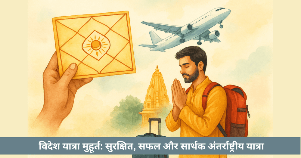 विदेश यात्रा के लिए सर्वश्रेष्ठ मुहूर्त: नक्षत्र और ग्रहीय मार्गदर्शन