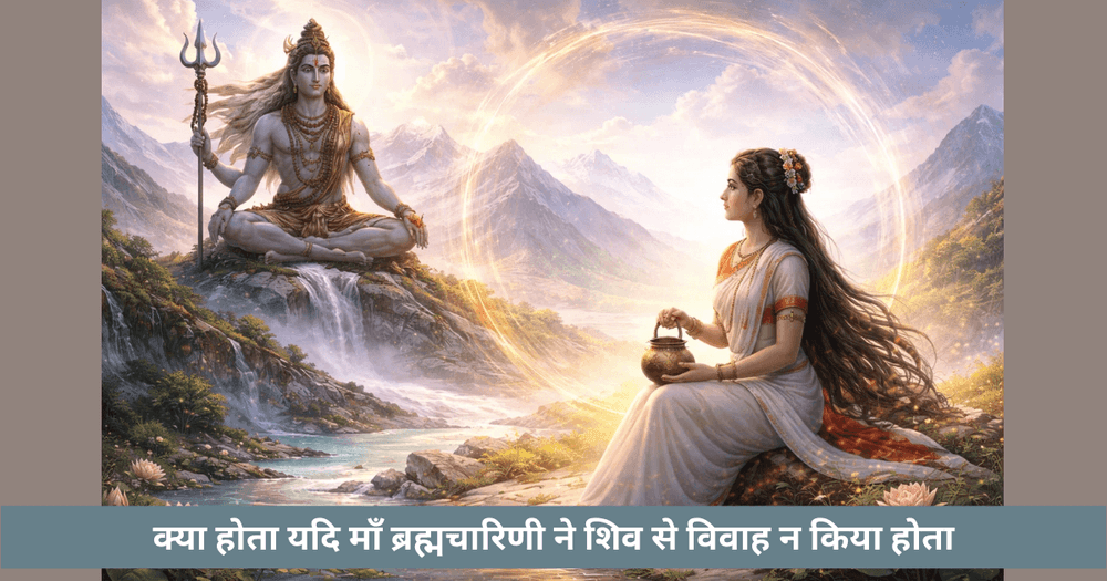 माँ ब्रह्मचारिणी और शिव: सृजन का संतुलन