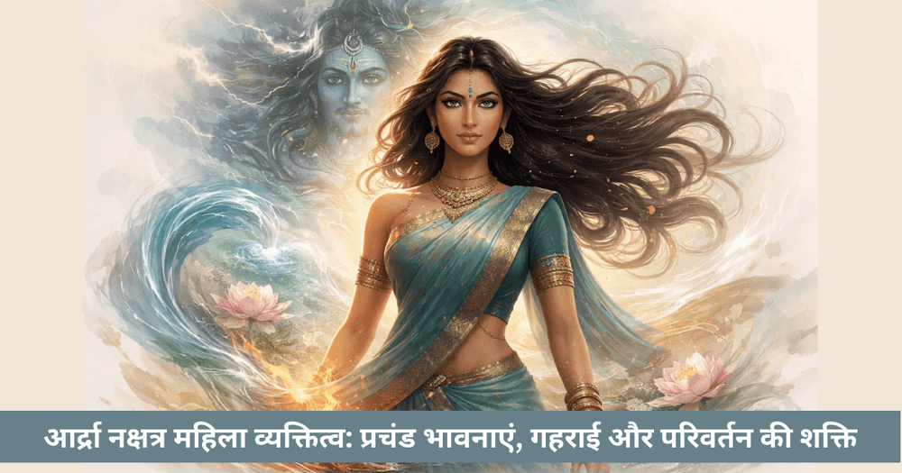 आर्द्रा महिला: बुद्धिमान और गहन