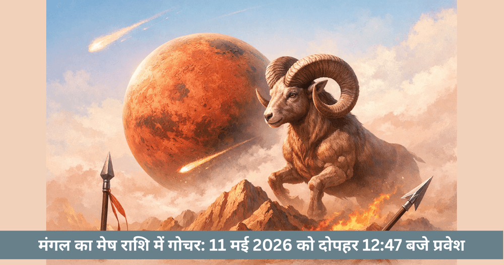 मंगल मेष में: साहस और ऊर्जा