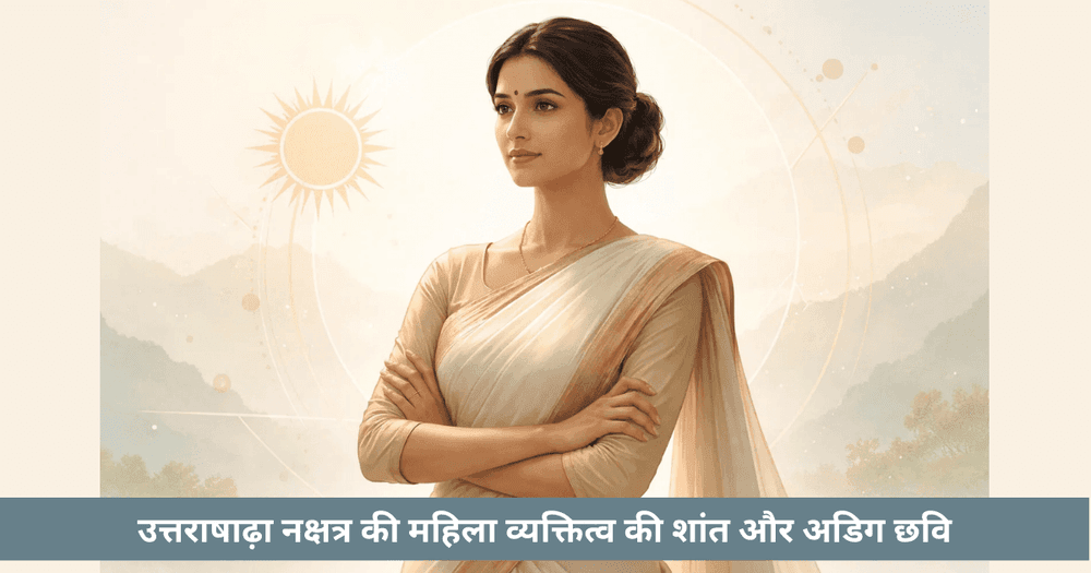 उत्तराषाढ़ नक्षत्र महिलाएं: स्थिर और बुद्धिमान