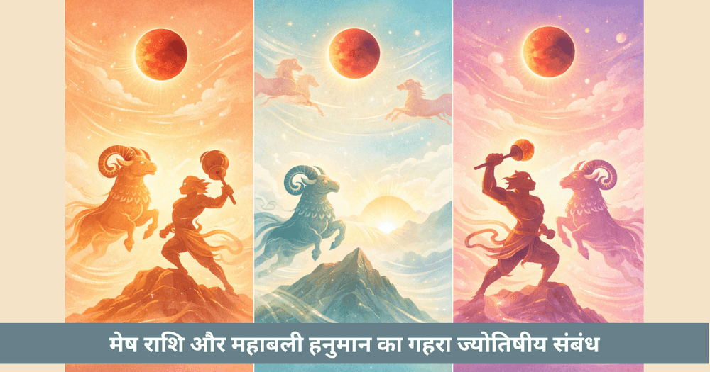 मेष और हनुमान: ज्योतिषीय शक्ति और मार्गदर्शन