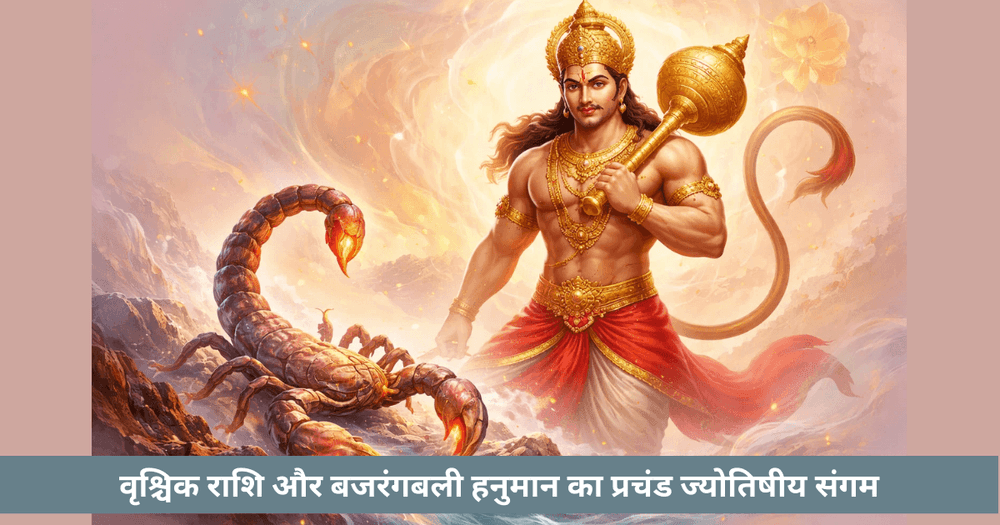 वृश्चिक राशि और हनुमान संबंध: मंगल, संकटमोचन और रूपांतरण