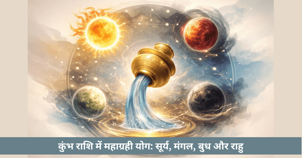 2026 कुंभ प्रमुख योग: सूर्य, मंगल, बुध और राहु का संयोग