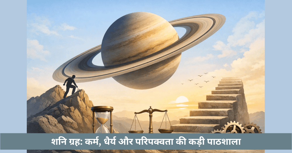 शनि ग्रह: कर्म और धैर्य सीखने का मार्ग