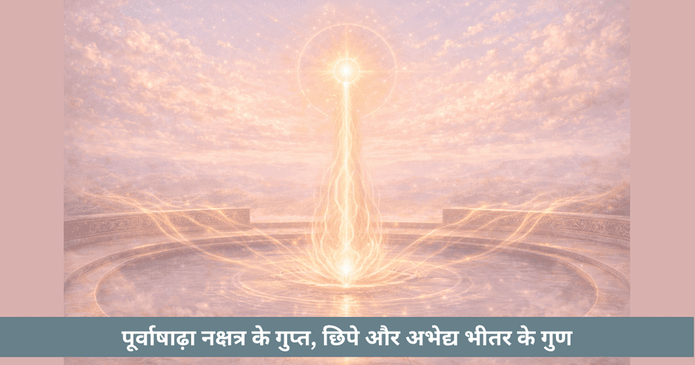 पूर्वााषाढ़ नक्षत्र: सम्मान और आंतरिक शक्ति के पहलू