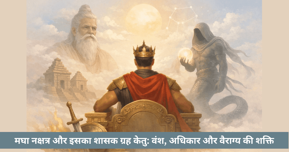 मघा नक्षत्र का स्वामी केतु – अर्थ और प्रभाव