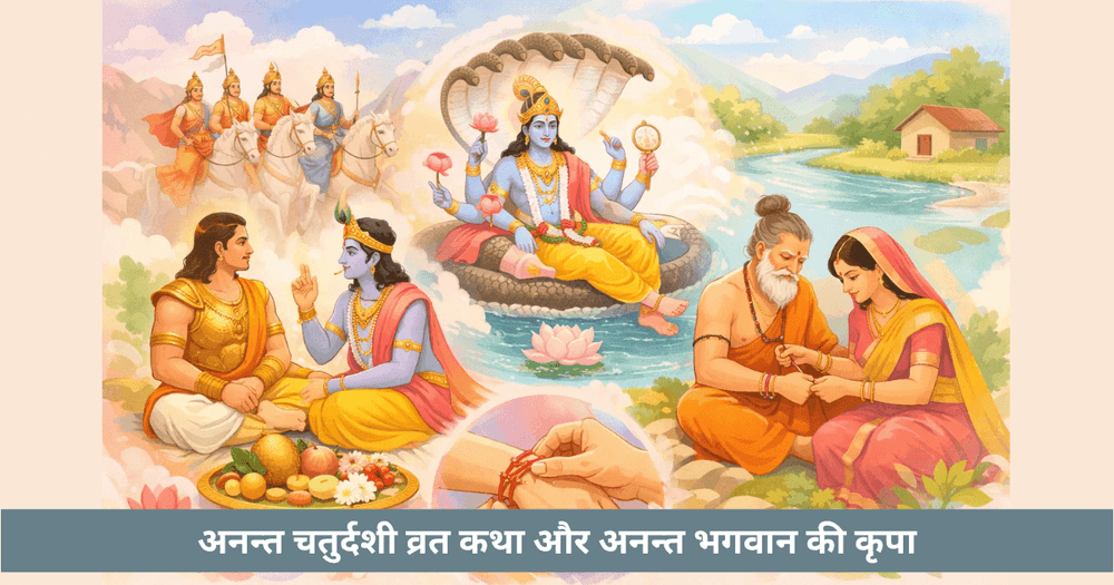 अनंत चतुर्दशी व्रत कथा और भगवान अनंत की कृपा