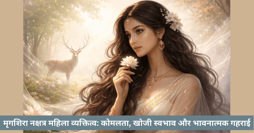 मृगशिरा महिला: संवेदनशील और जिज्ञासु