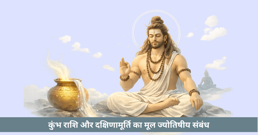 कुंभ राशि और दक्षिणामूर्ति: शनि, मौन गुरु और ब्रह्मज्ञान का संबंध