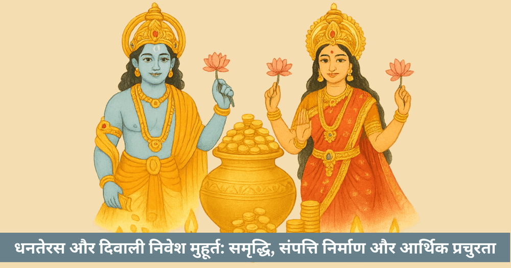 धनतेरस और दिवाली निवेश मुहूर्त 2025: समय, ग्रहीय कारक और शुभ तारीखें