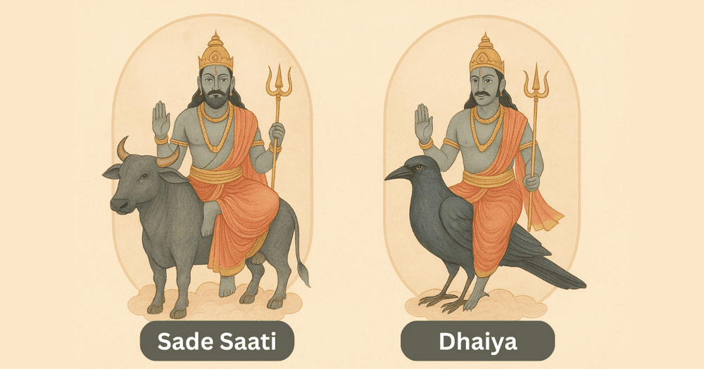 Sade Sati vs Dhaiyya in Vedic Astrology | Effects and Remedies
