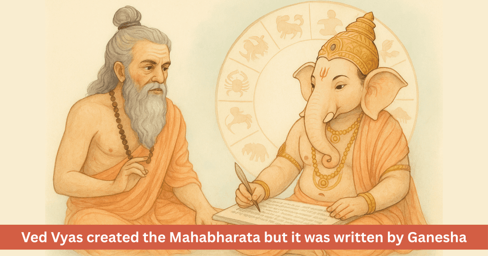 Vyasa-Ganesha: Intellect, discipline and the divine creation of the Mahabharata