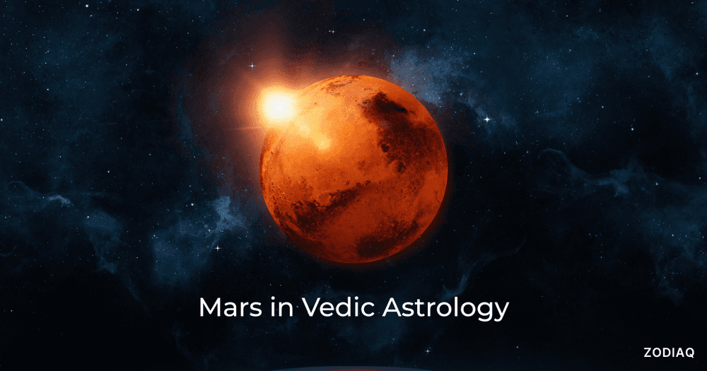 Mars in 12 Houses: Vedic Astrology Interpretation of Mars