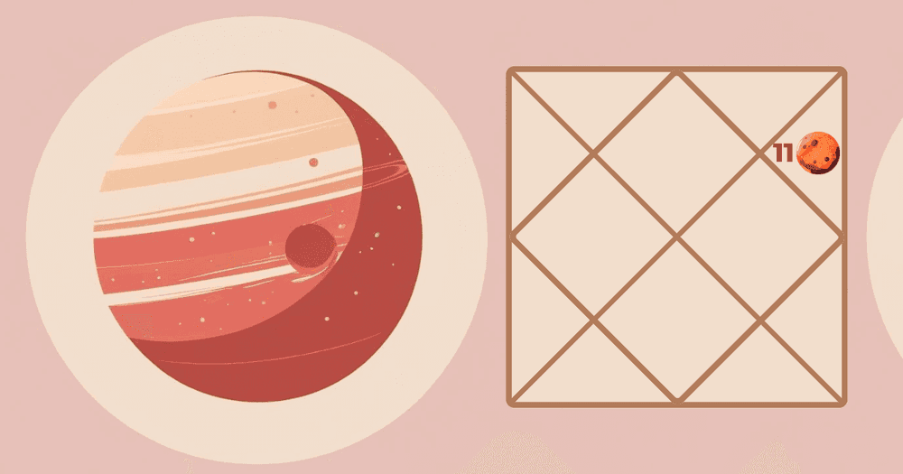 Mars in Eleventh House: Astrological Insights on Friendship and Gains