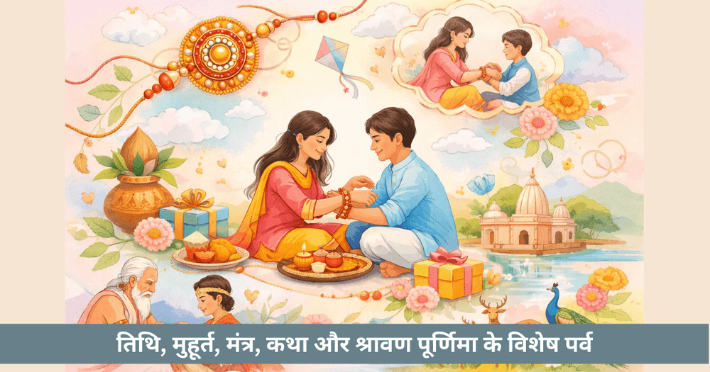 रक्षा बंधन 2026: तिथि, मुहूर्त और मंत्र