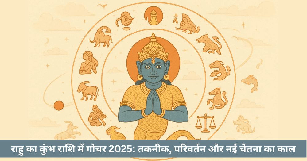 राहु गोचर 2025: कुंभ राशि में प्रभाव और उपाय