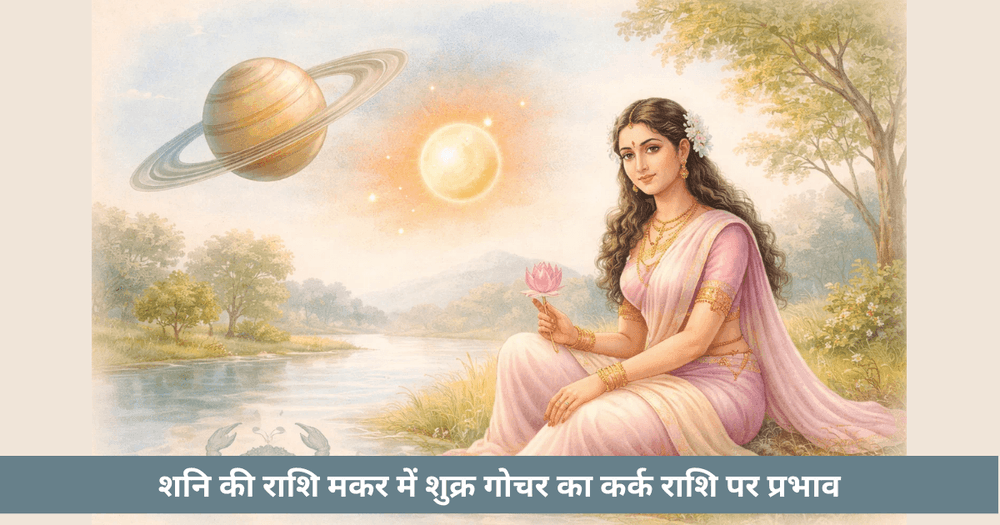 मकर में शुक्र गोचर 2026 कर्क राशि प्रभाव