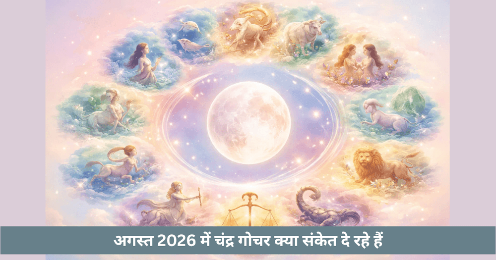 अगस्त 2026 चंद्र गोचर प्रभाव