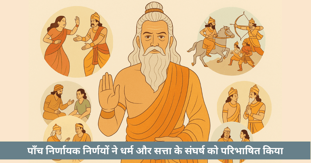 भीष्म पितामह अलग निर्णय लेकर युद्ध टाल सकते थे?