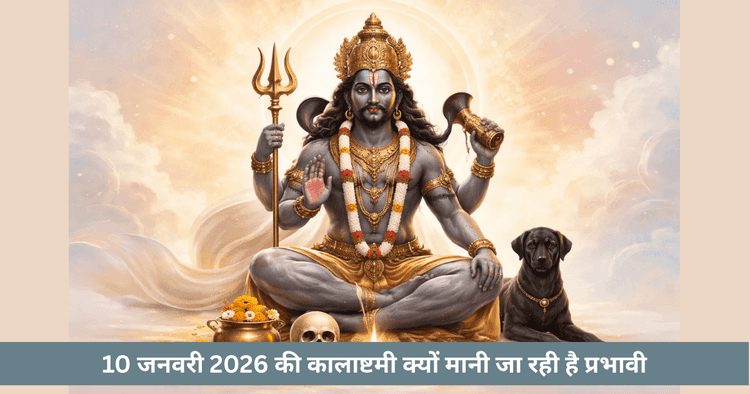 कालाष्टमी 2026 पर कालभैरव की पूजा, विशेष योग और भय से मुक्ति हेतु व्रत का महत्व।