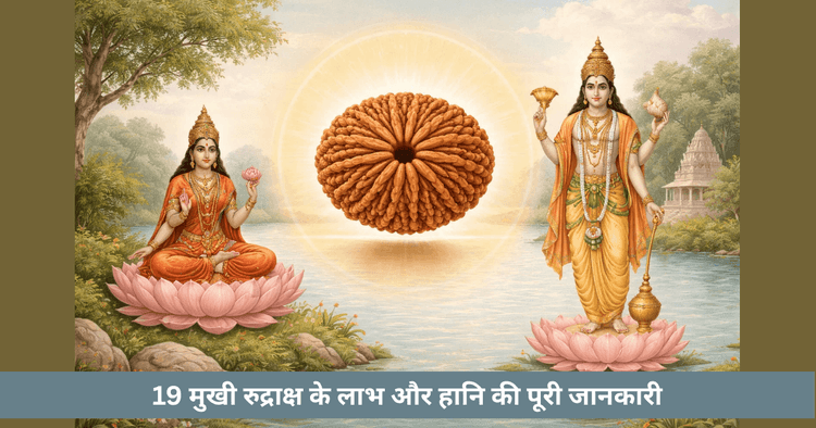 19 मुखी रुद्राक्ष लाभ और शक्ति