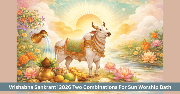 Vrishabha Sankranti 2026 Date, Punya Kala, Sun Worship Rituals and Charity Significance