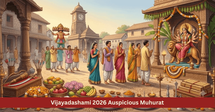 Vijayadashami 2026 Ravana Dahan and Shami Puja Muhurat