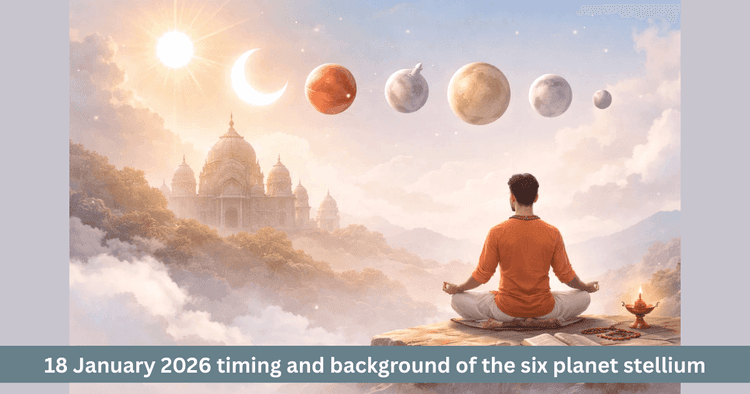 Six-Planet Conjunction on 18 January 2026.