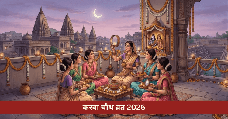 करवा चौथ 2026: तिथि, पूजा मुहूर्त, चंद्रोदय और व्रत विधि