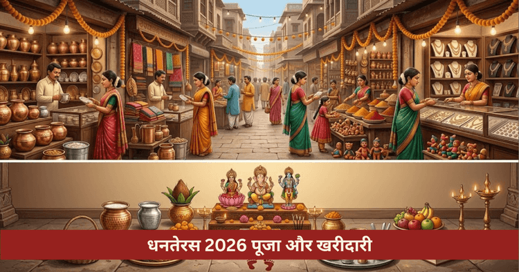 धनतेरस 2026: पूजा मुहूर्त, खरीदारी और यम दीप