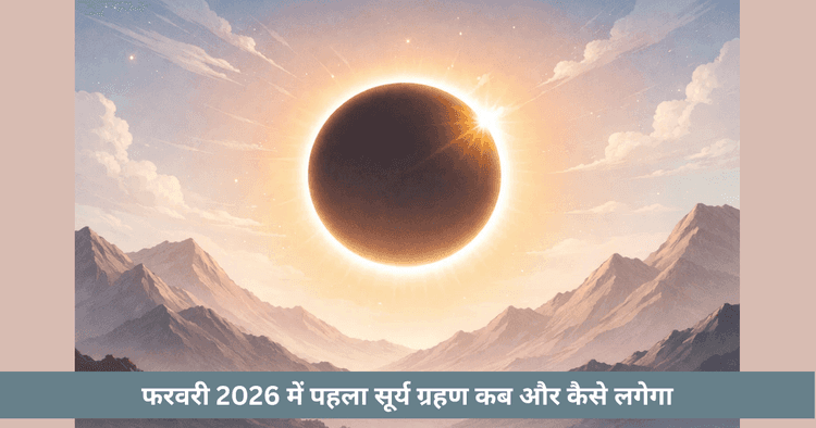 फरवरी 2026 का सूर्य ग्रहण: समय, रिंग ऑफ़ फायर और दृश्यता