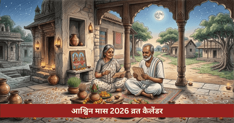 आश्विन मास 2026 व्रत त्योहार कैलेंडर और तिथियां